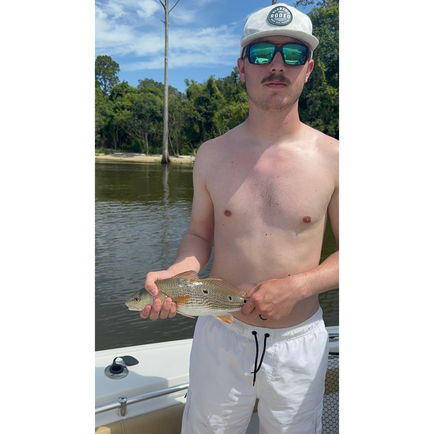 First catch of the week! And the fish is cool too