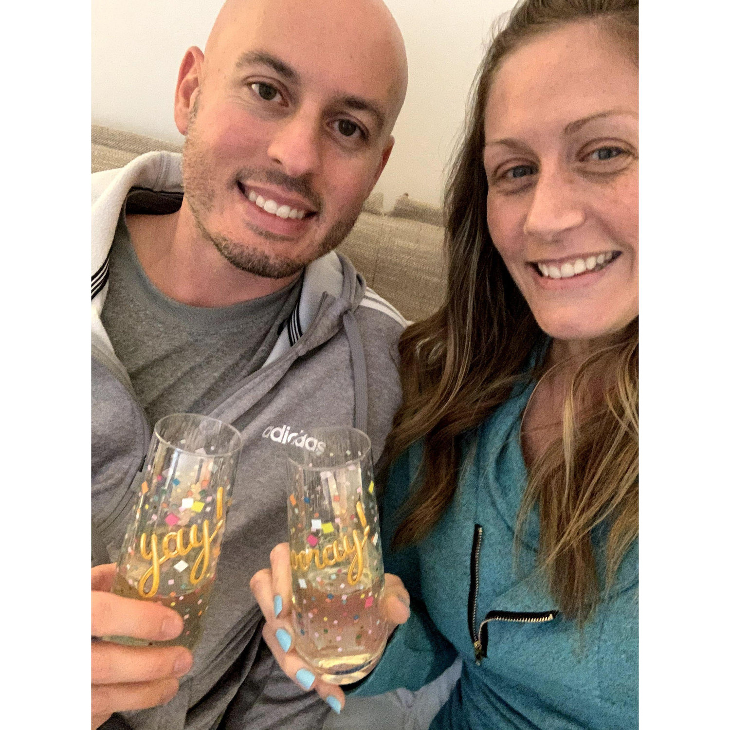 Happy New Year's Toast