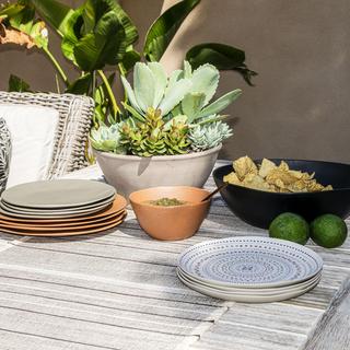 Planta Matte 18-Piece Dinnerware Set, Service for 6