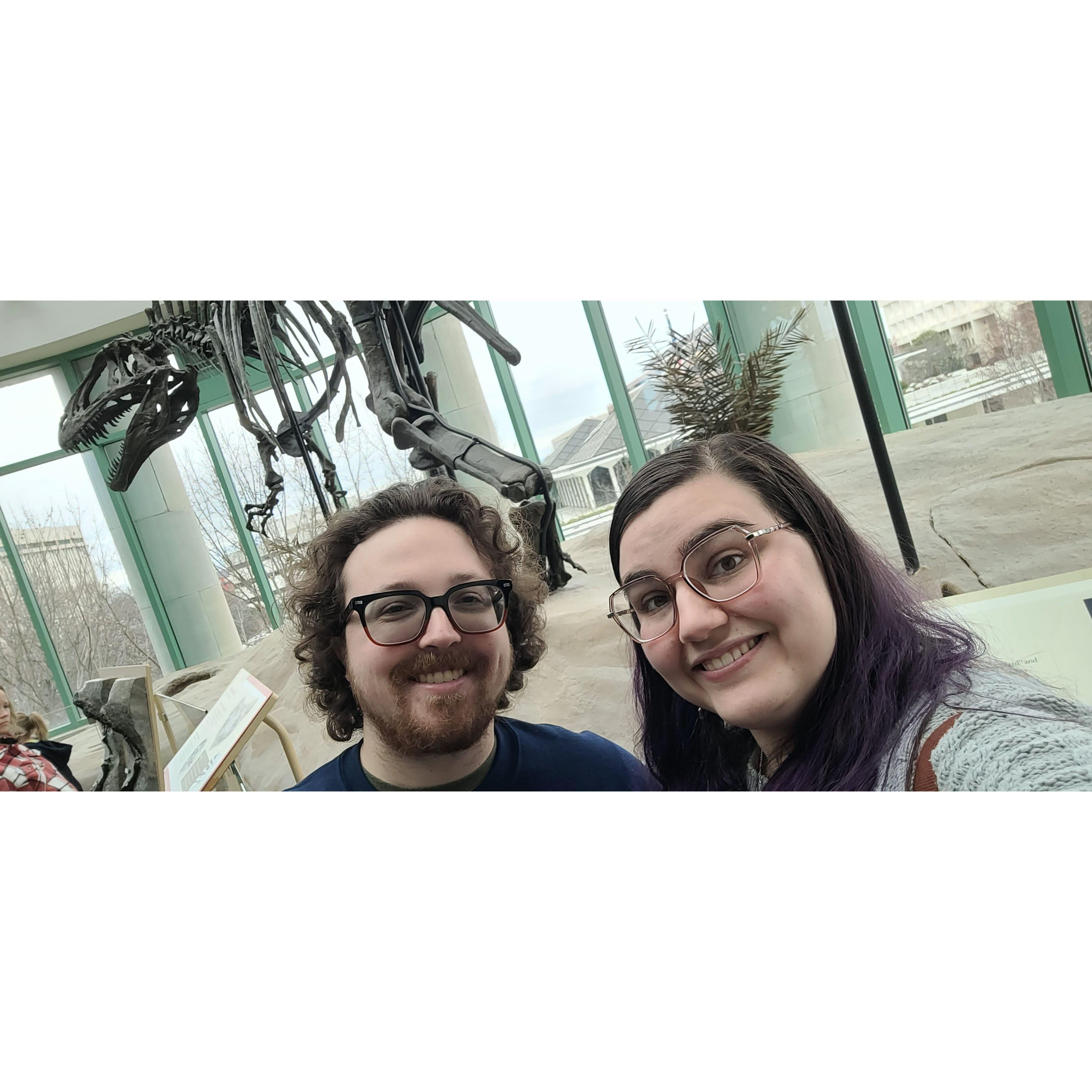 Dino-mite time seeing where Blair was born Cary, North Carolina