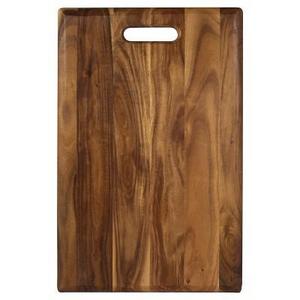 Architec 12 x 16 Inch Non-Slip Acacia Wood Cutting/Serving Board with Handle