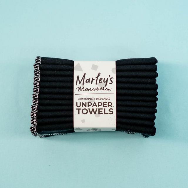UNPAPER® TOWELS - Black, 12-Pack