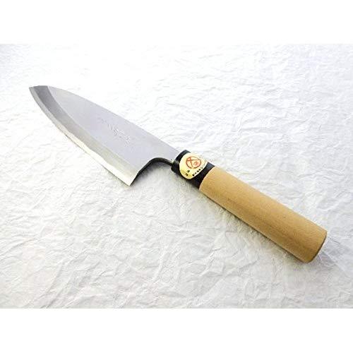 Yoshihiro Yasuki Yellow Steel(Kigami),KASUMI Left handed Deba Knife (150mm/5.9")