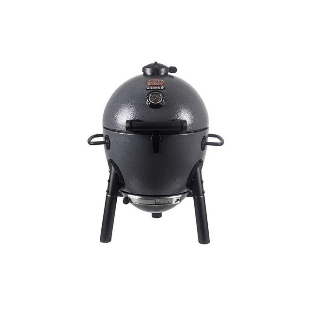 Char-Griller E86714 AKORN Jr. Kamado, Ash Portable Charcoal Grill