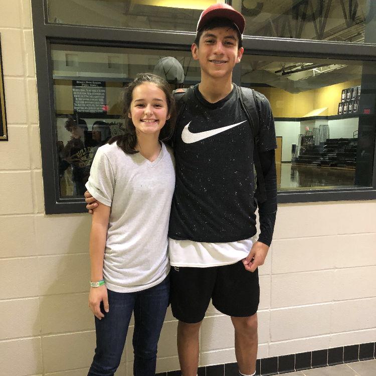 Our first photo together as a couple in 2019
Middle School Sweethearts