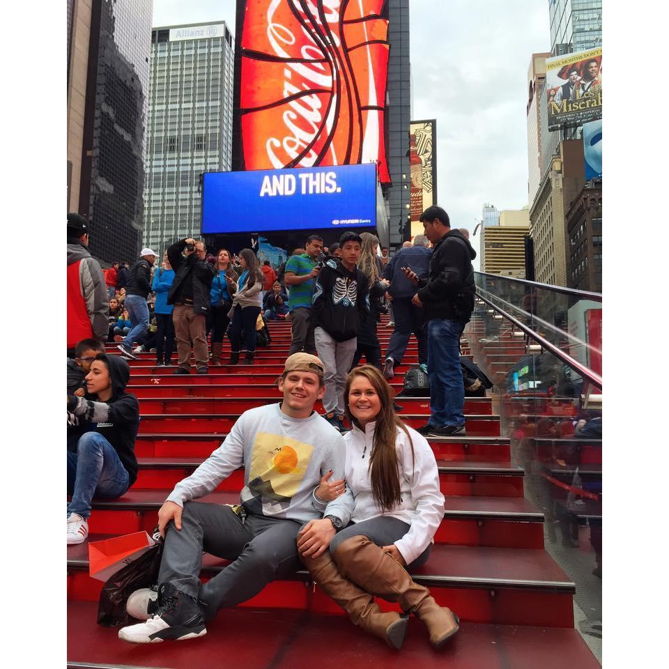 Paul surprised Taylor with a trip to NYC in 2016!