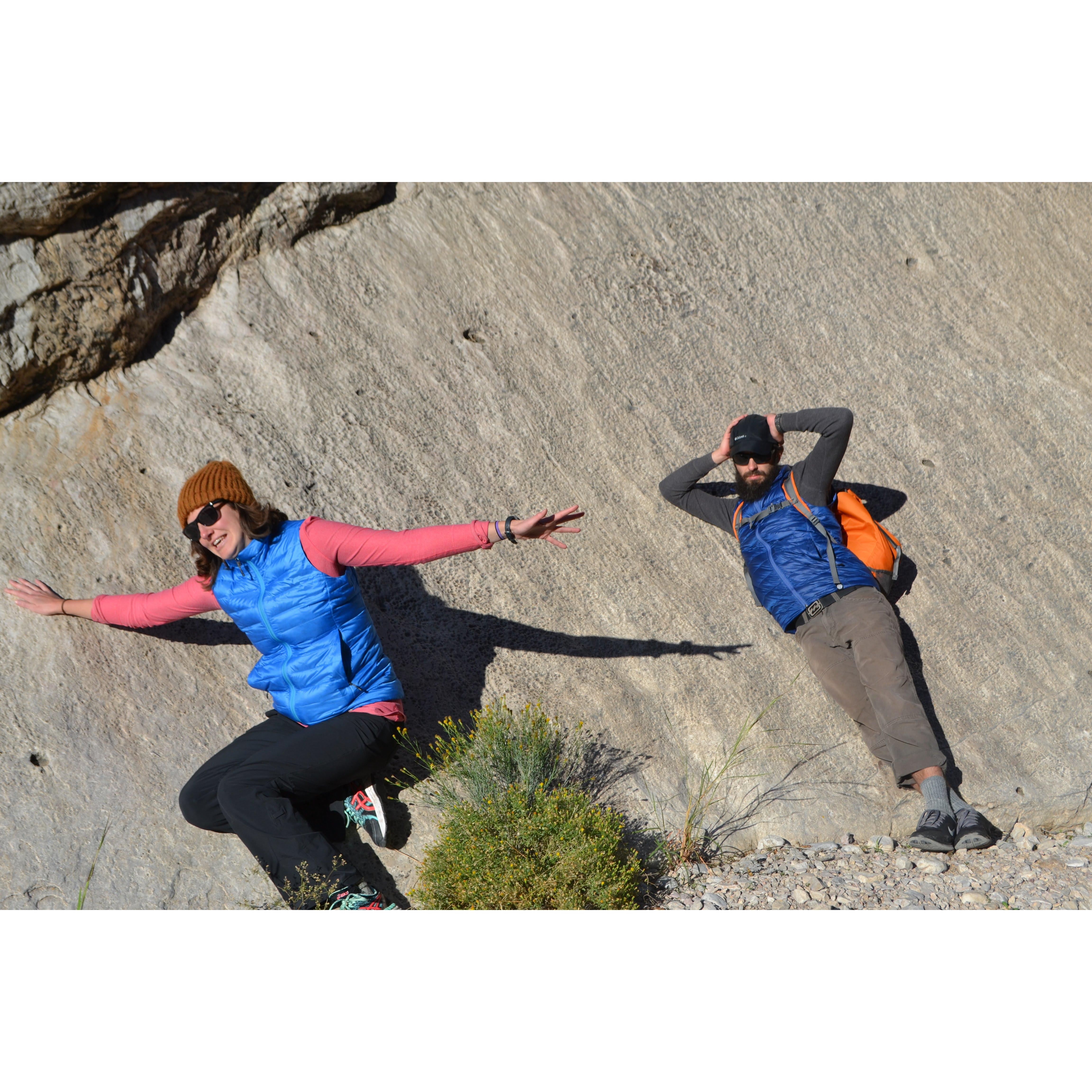 Lounging in Big Bend NP