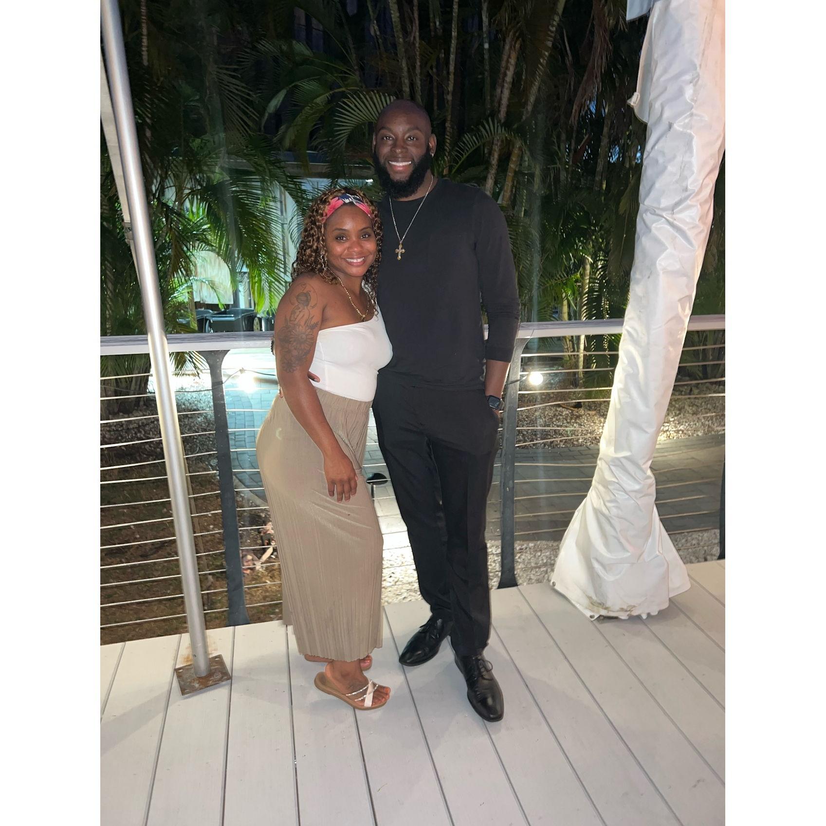 A beautiful time out, celebrating one of Courtney's friends!