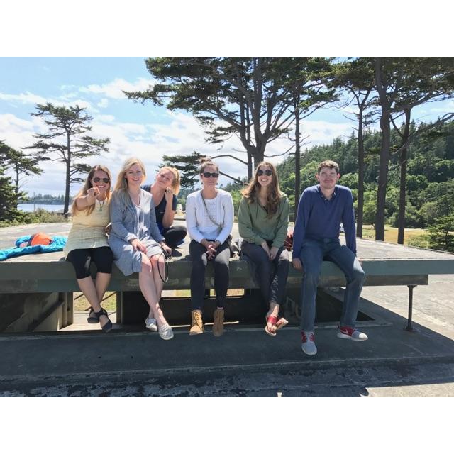 Sophie's childhood besties. Grant was fortunate to receive a Port-Townsend tour and learn all the different places they kissed all the different boys.