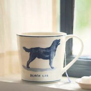 Molly Hatch Stoneware Dog Mug - Black Lab