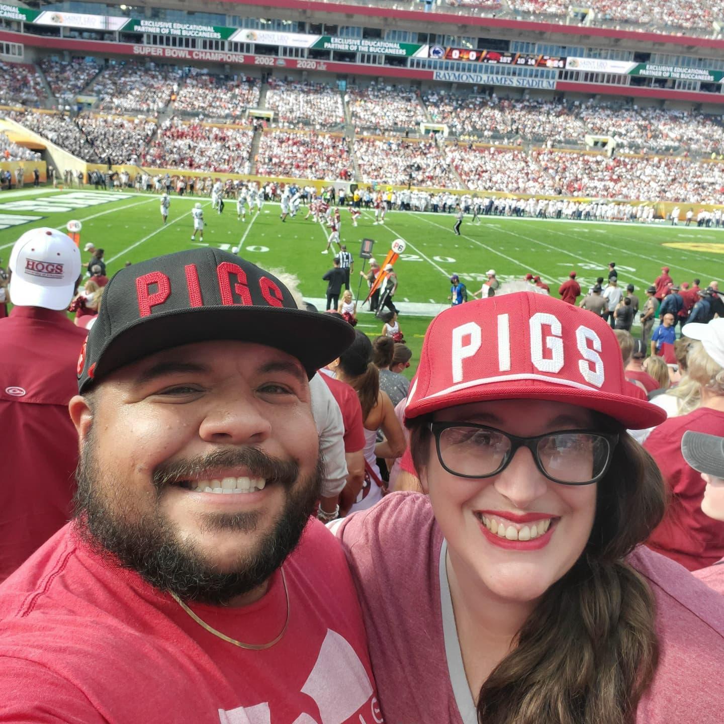 01/2022 Outback Bowl Hogs vs Penn State