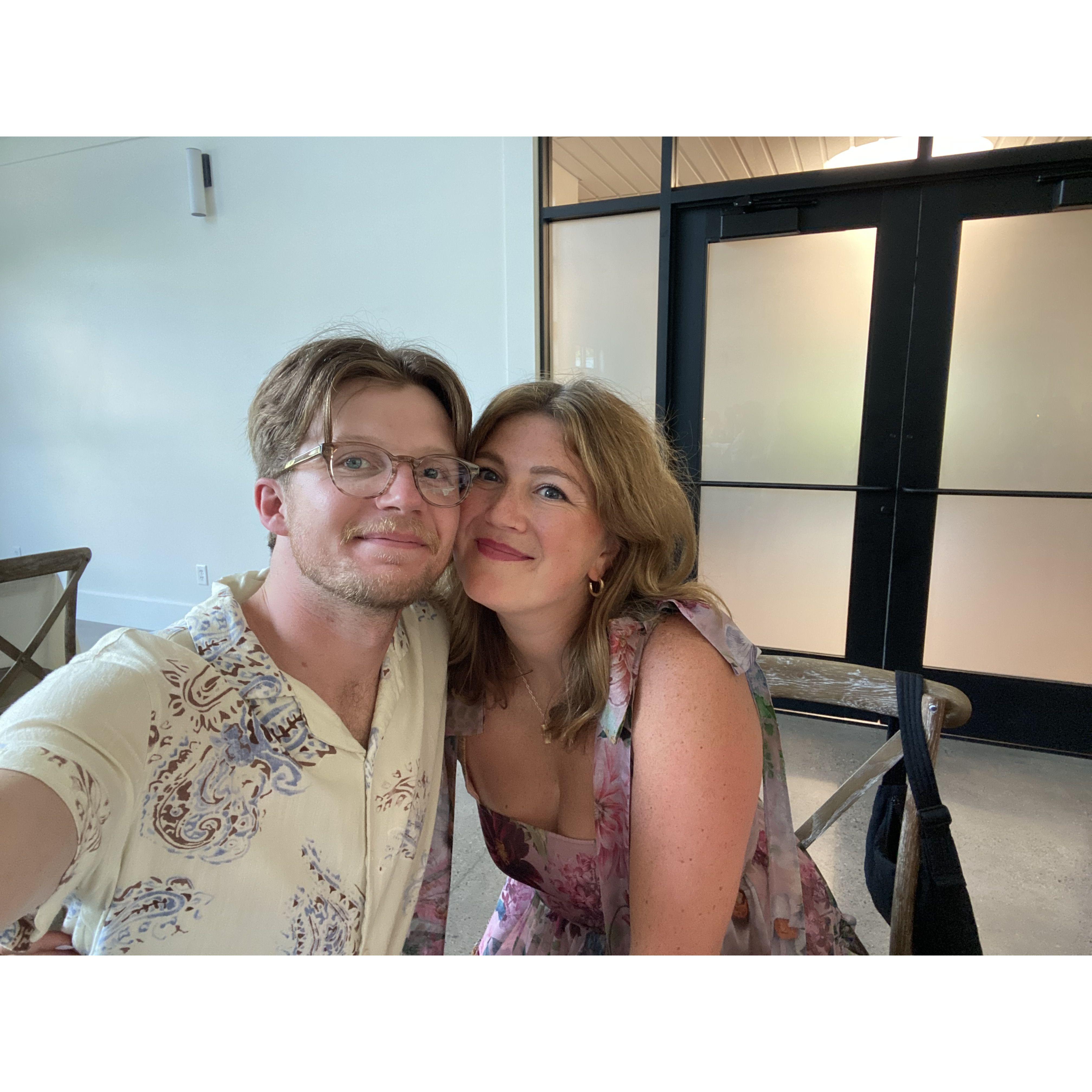One of many Weddings we've been to together! Now it's our turn :)