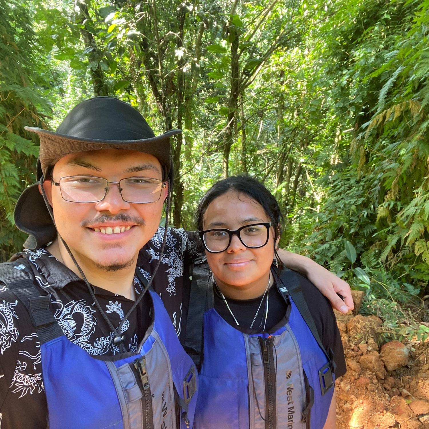Hike to a waterfall in Puerto Rico!