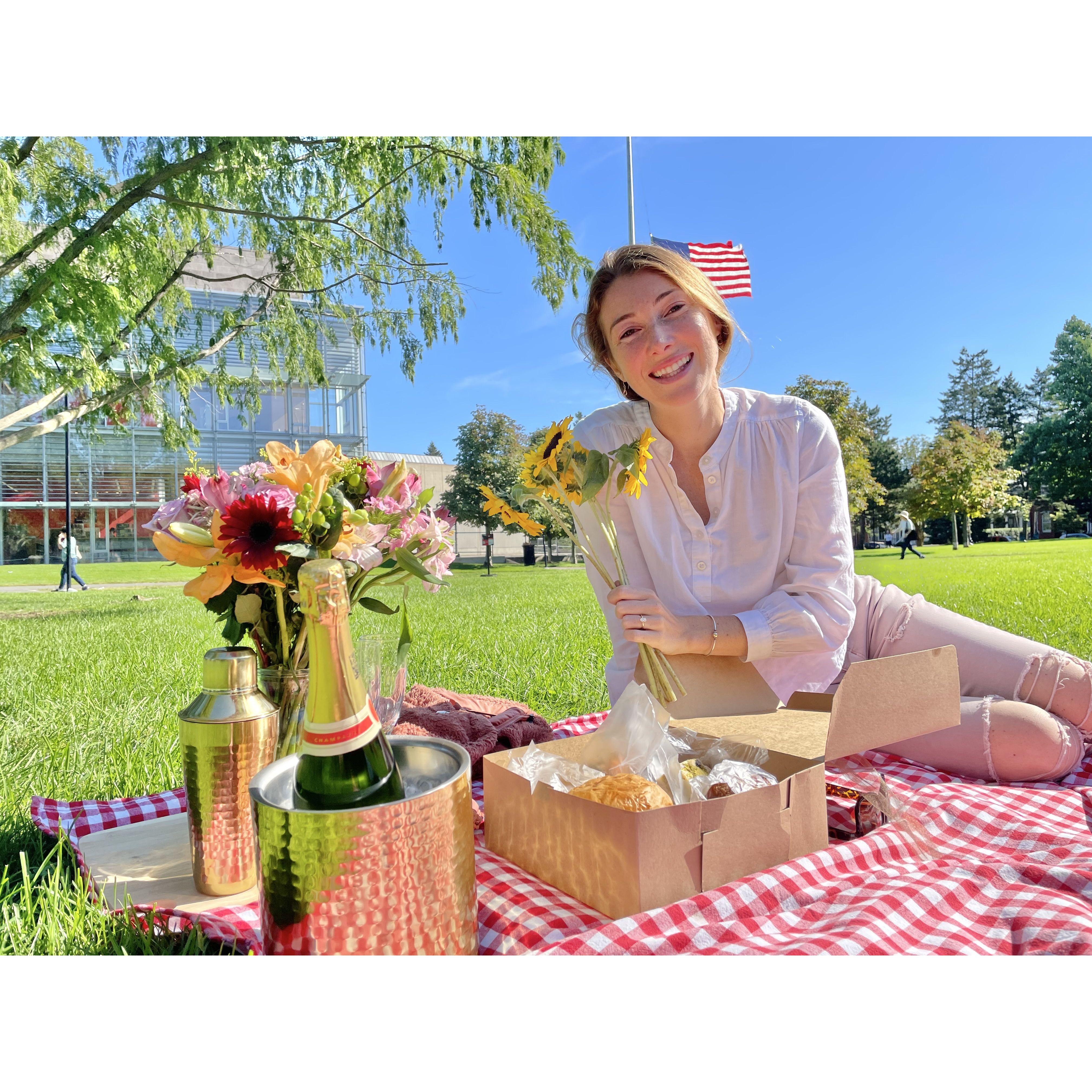 Engagement picnic brunch!