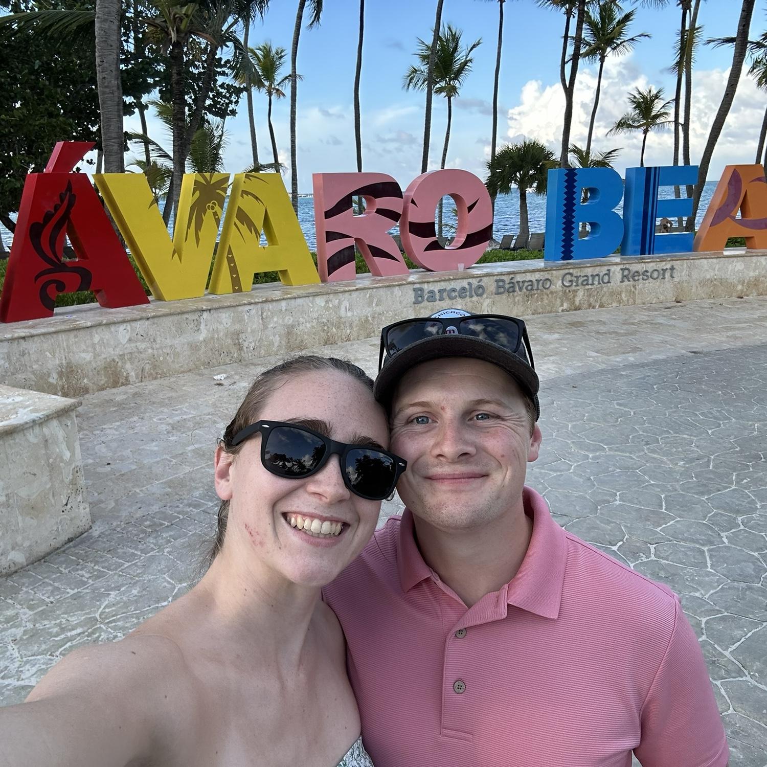 As a pilot, Sean often flys to some cool locations! Kristen was able to join him on this trip to Punta Cana! Sean operated the Frontier flight and Kristen went along for the ride and the warm weather!