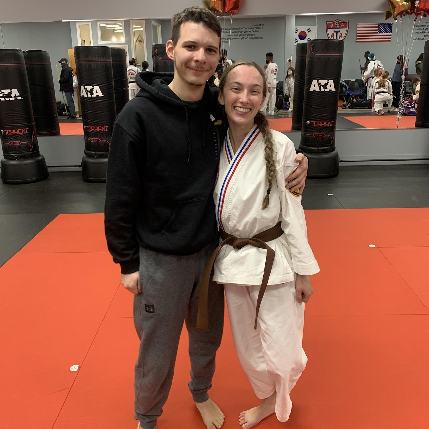 December 2021 - First belt promotions picture together since March 2020