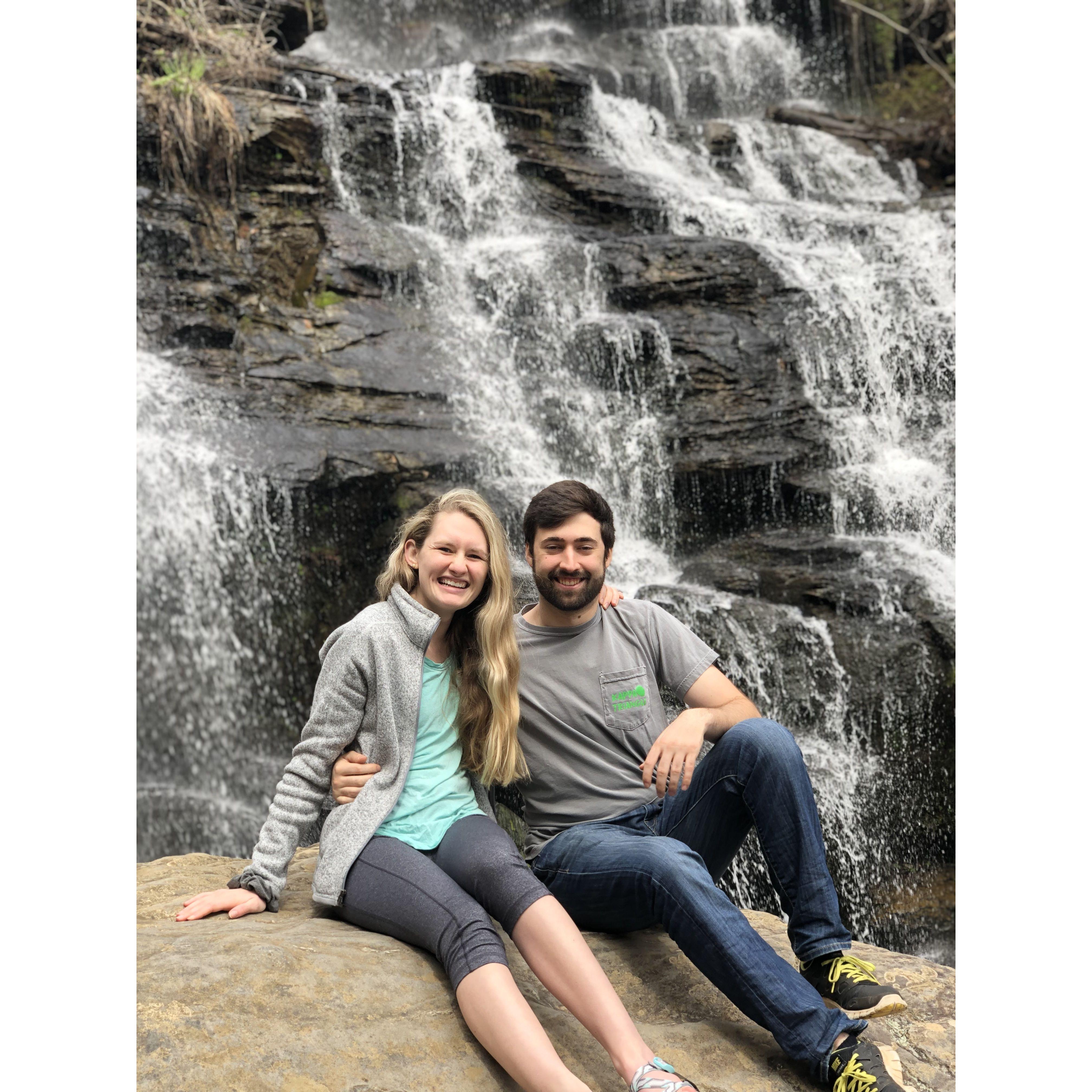 After a hike during spring break 2019
