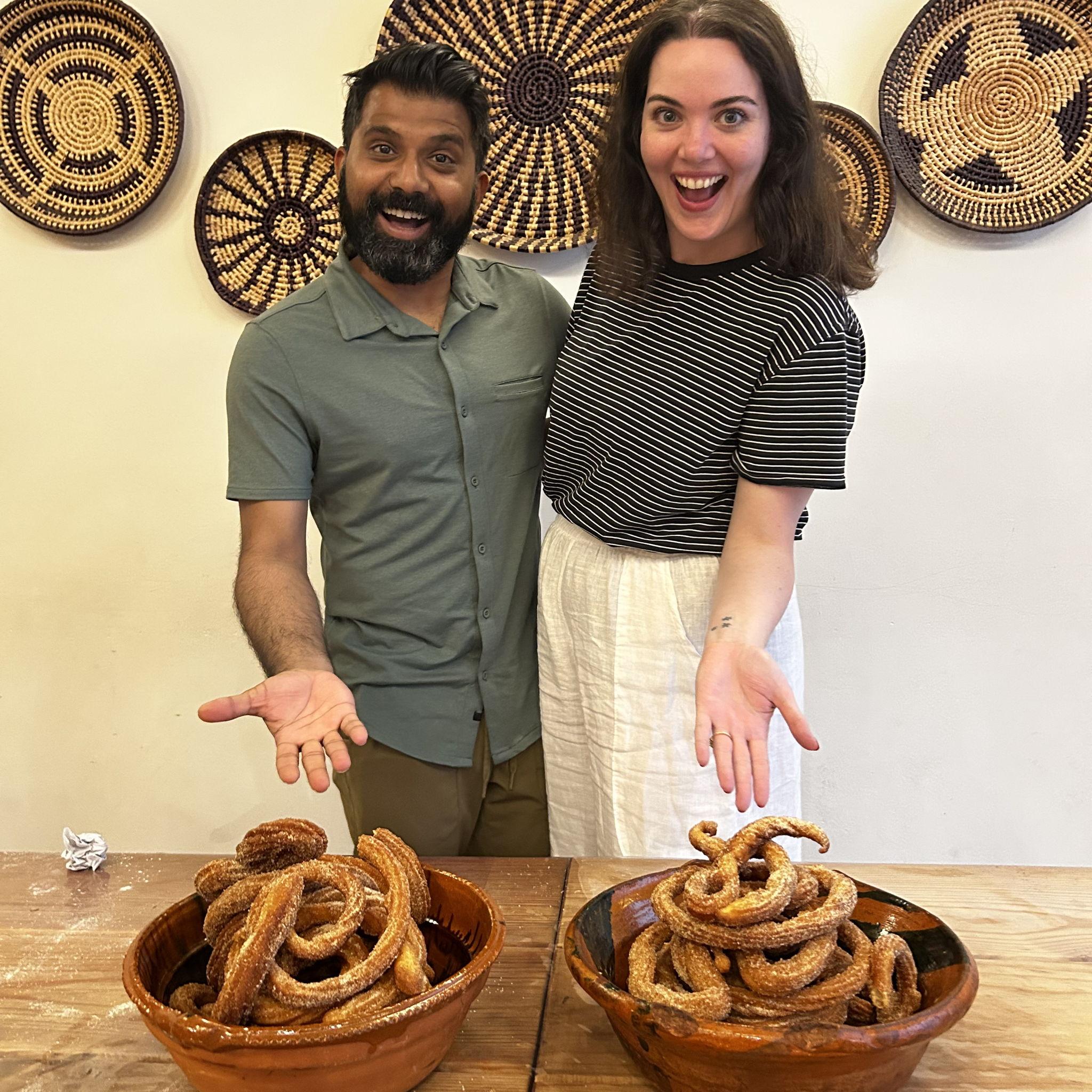 We made churros in Mexico City!