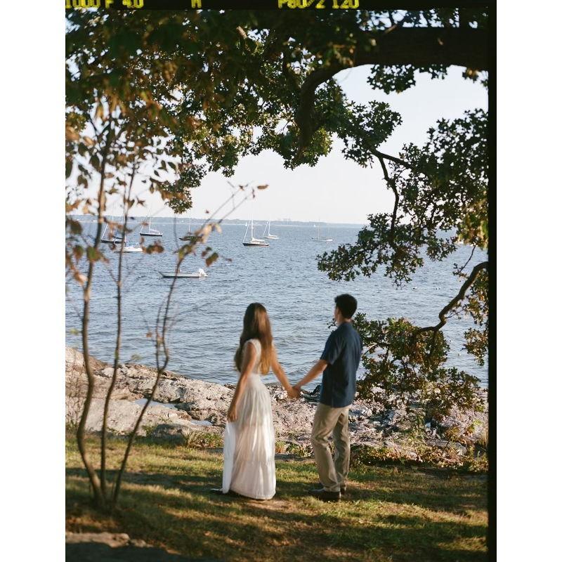 From our engagement photos at Manor Park