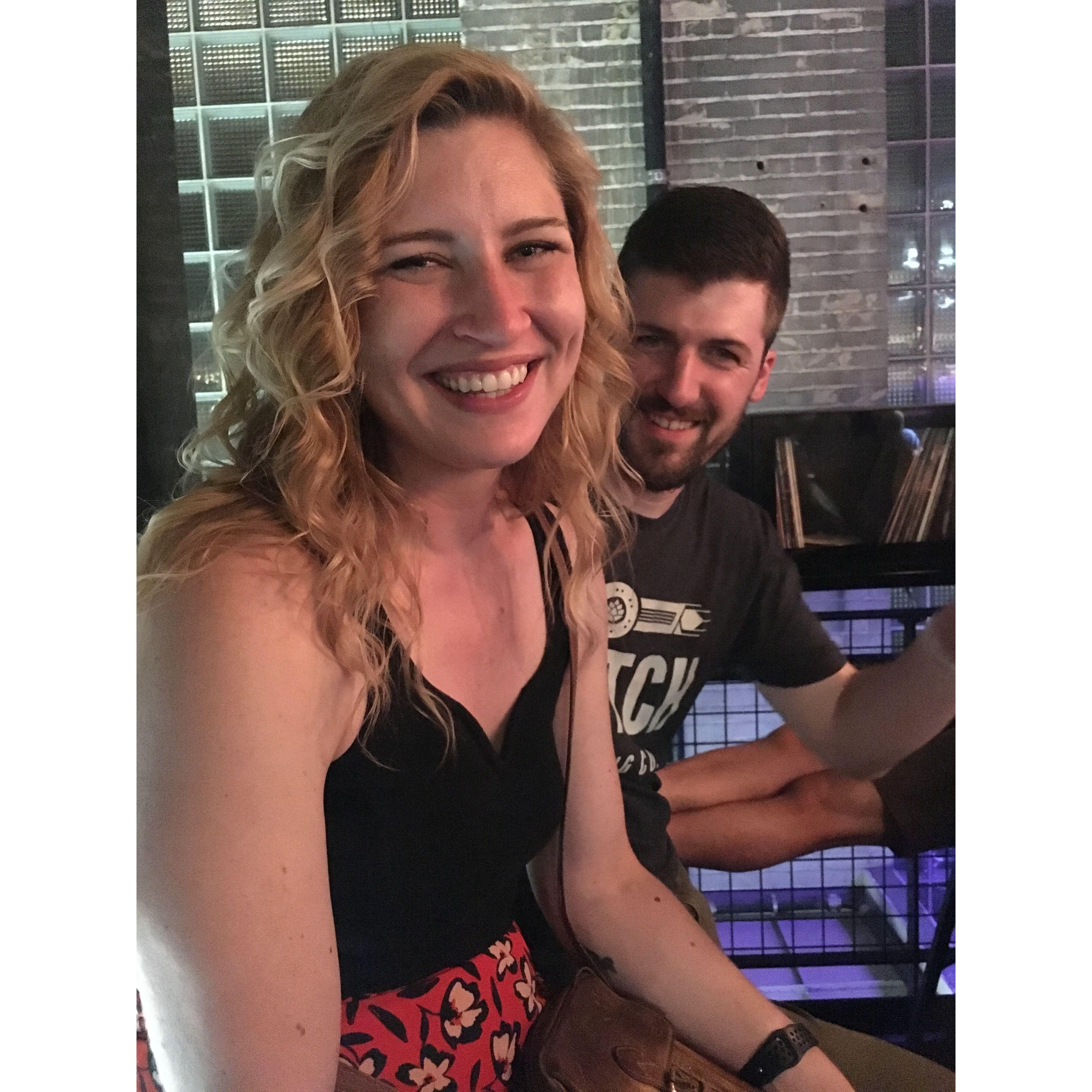 One of the first pictures we took together <3