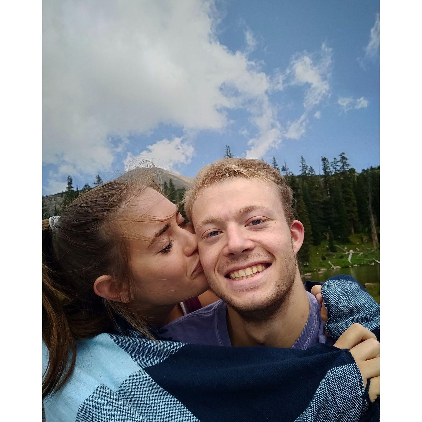 My first trip to Colorado - We hiked Diamond Lake!