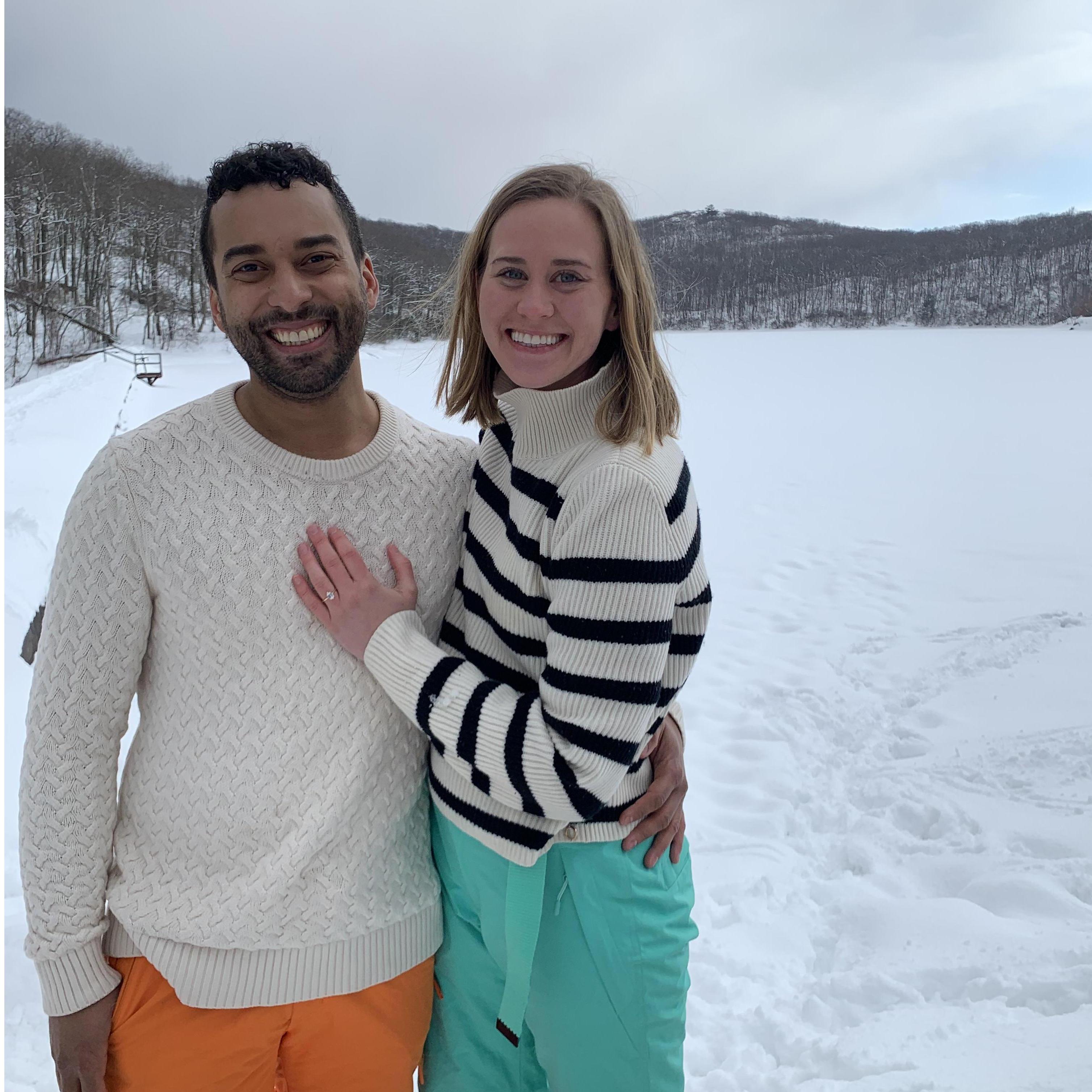 Our Engagement at Mount Beacon, February 22, 2021