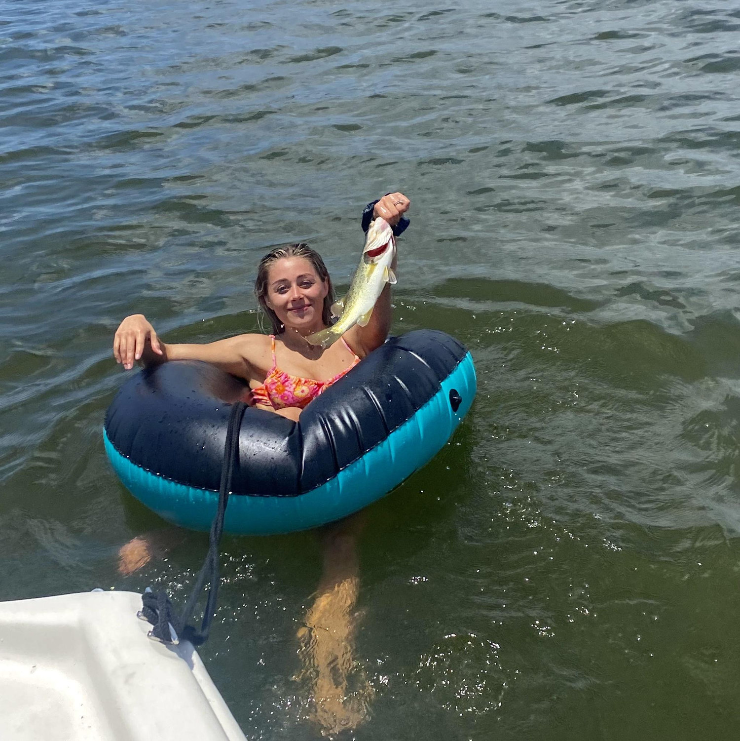 We spend a lot of our time fishing