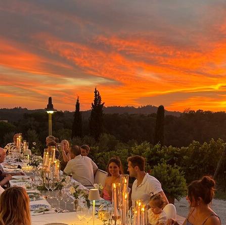 Dinner for Two in Tuscany