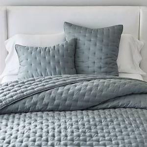 TENCEL™ Tufted Quilt, King/Cal. King, Riviera Blue