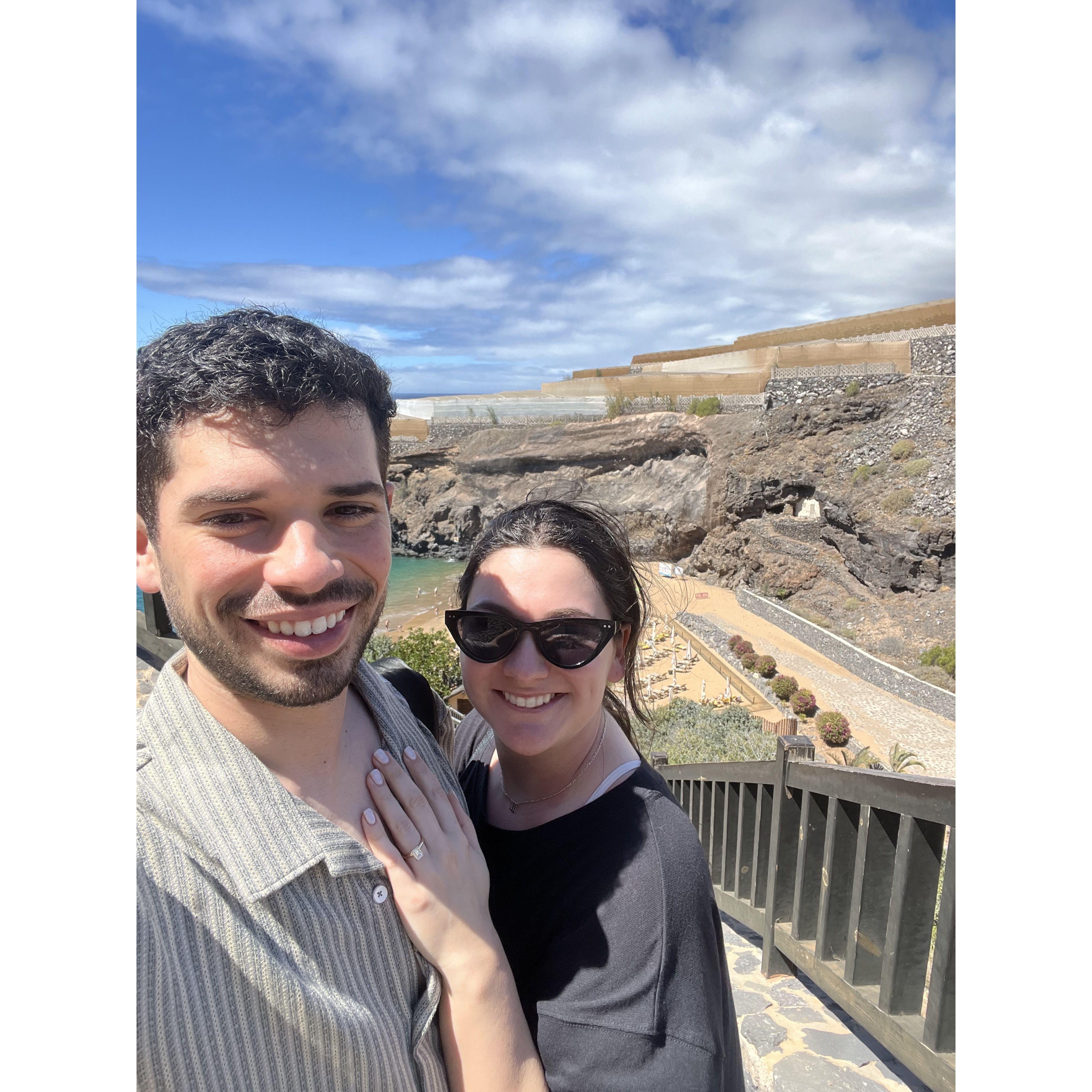 Tenerife 2024, got engaged!