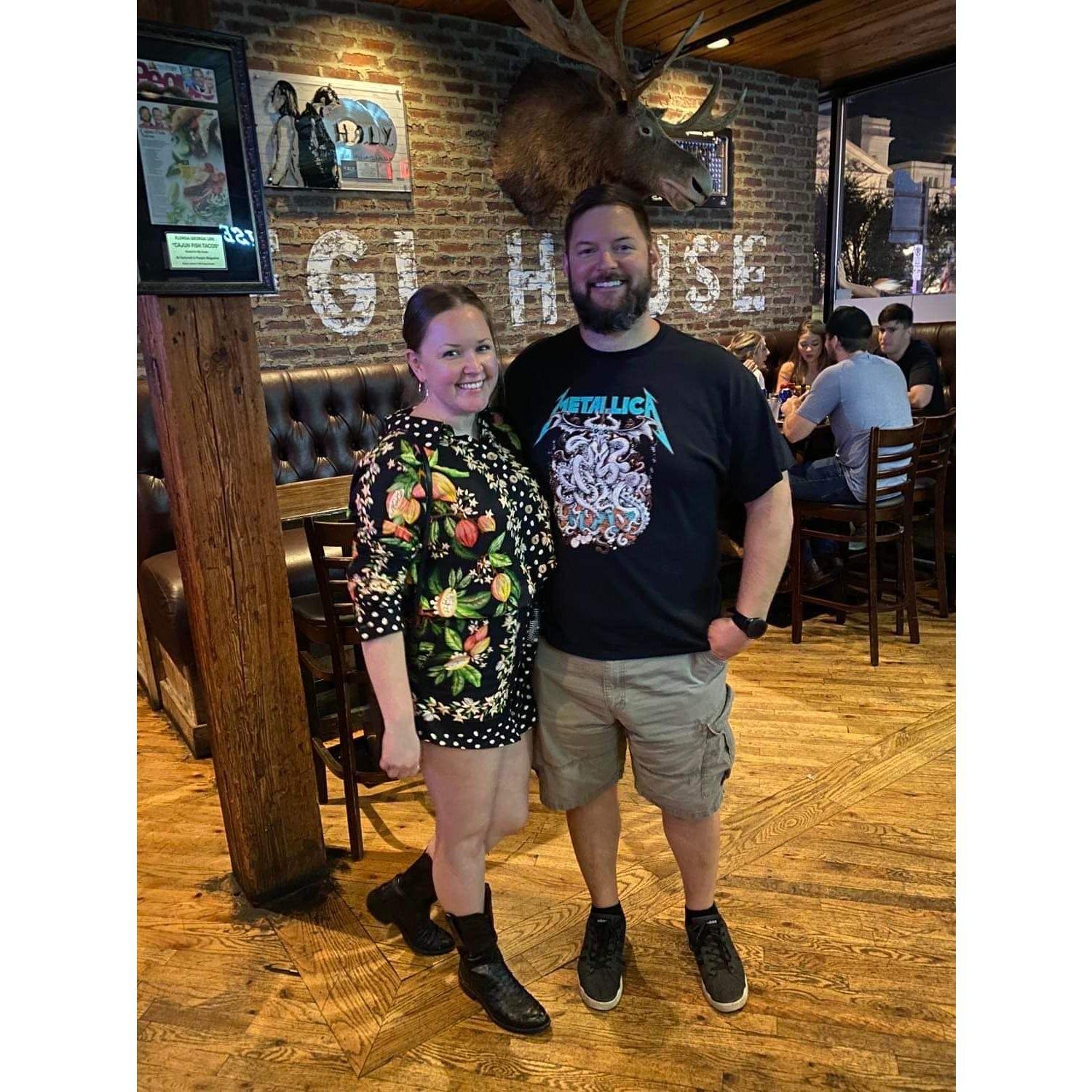 Our first trip to Nashville together.