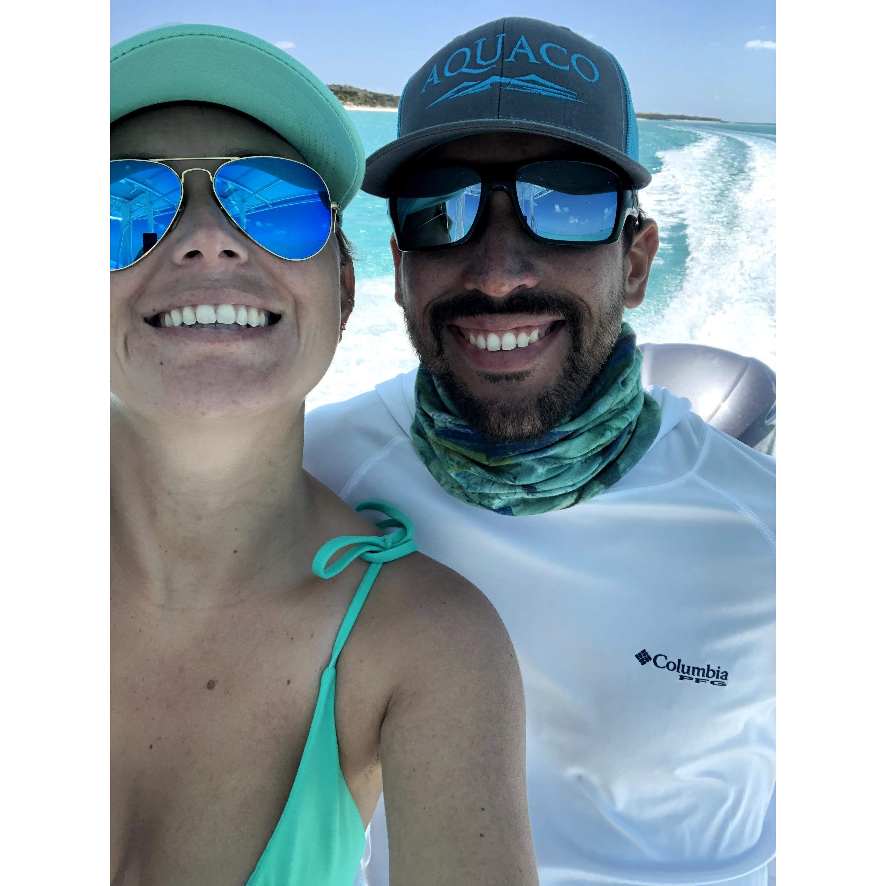 Carlos's first Exuma trip - March 2020