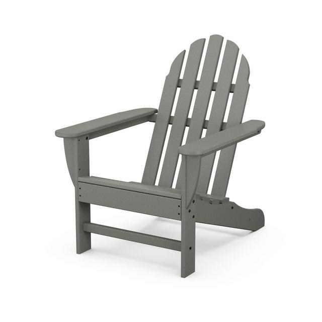 POLYWOOD® Classic Adirondack Chair in Slate Grey