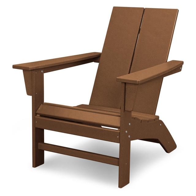 POLYWOOD St. Croix Contemporary Adirondack - Teak