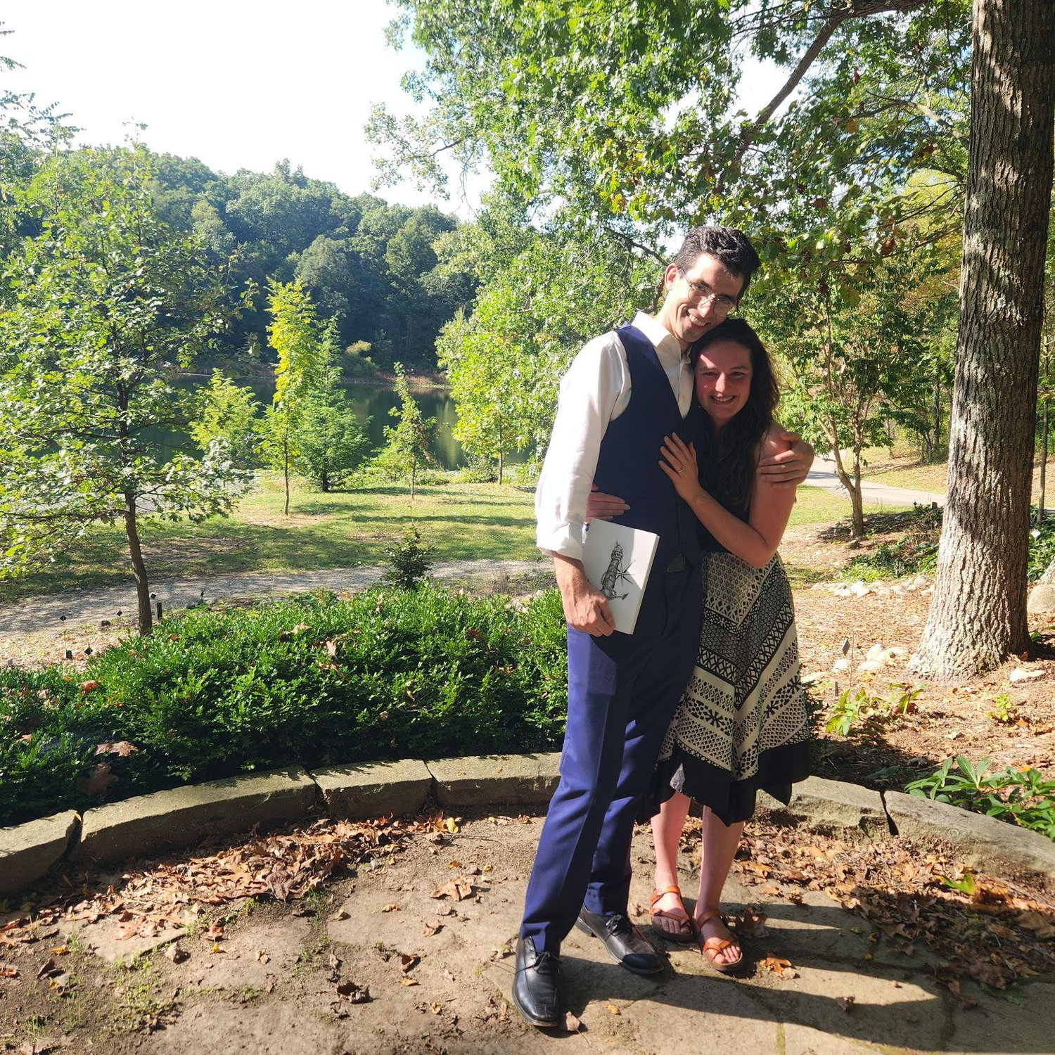Right after getting engaged!