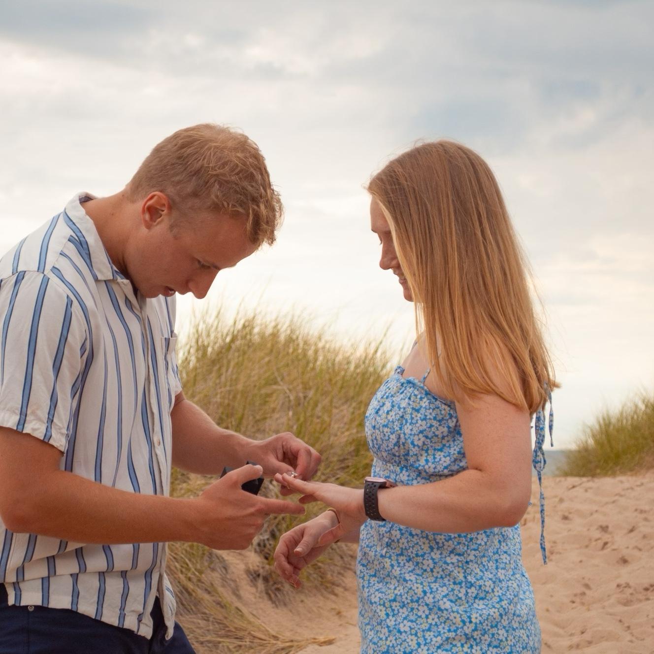 First time wearing the ring