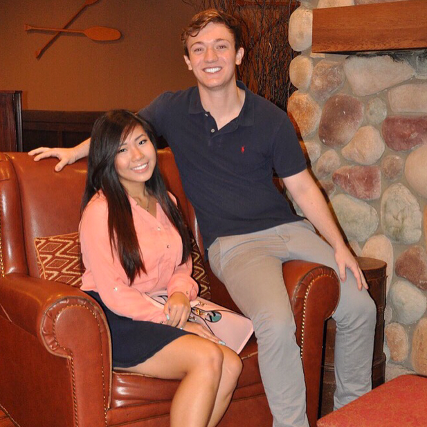 Our first Thanksgiving as a couple ( November 2014)