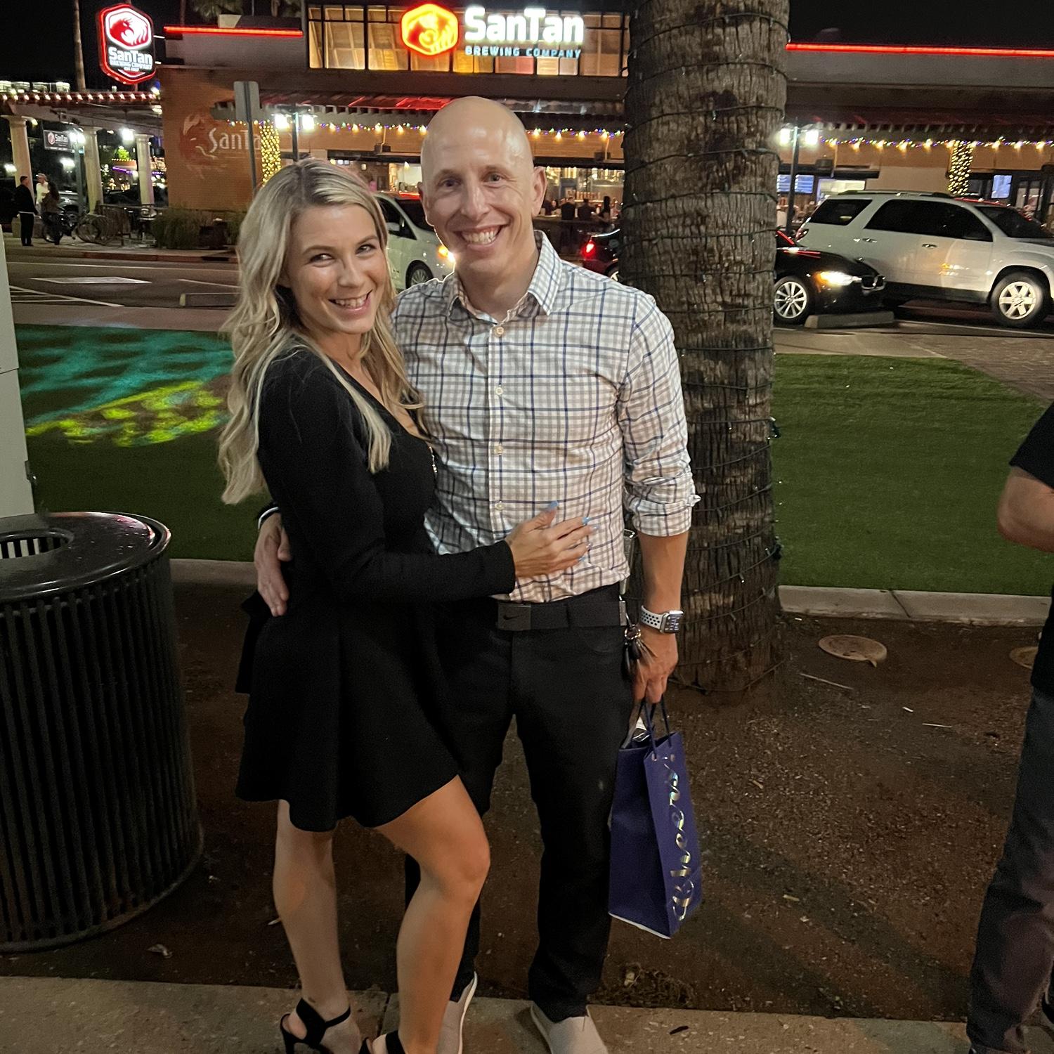 Our first birthday together (Josh’s birthday)