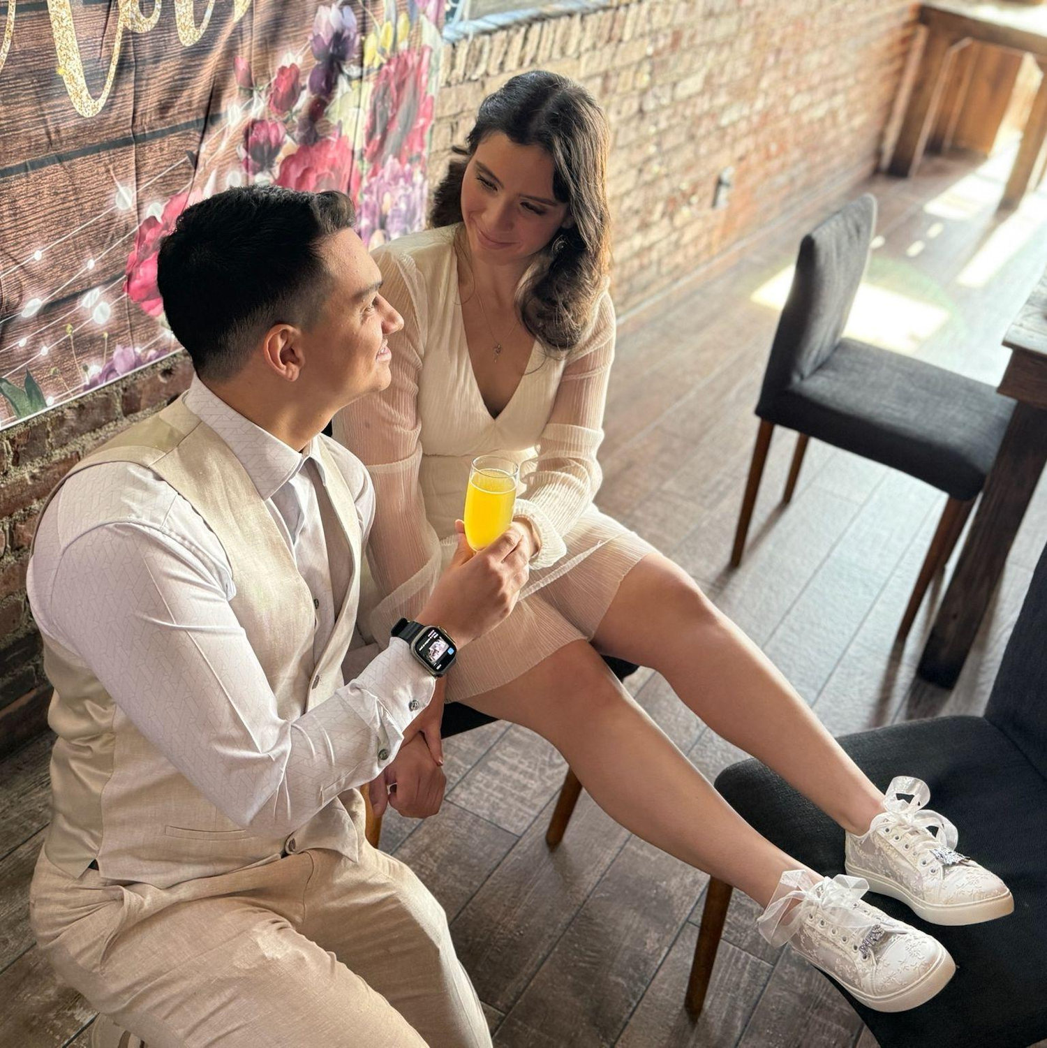 We had so much fun celebrating our engagement with our family and friends.