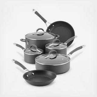 Radiance 10-Piece Nonstick Cookware Pots & Pans Set