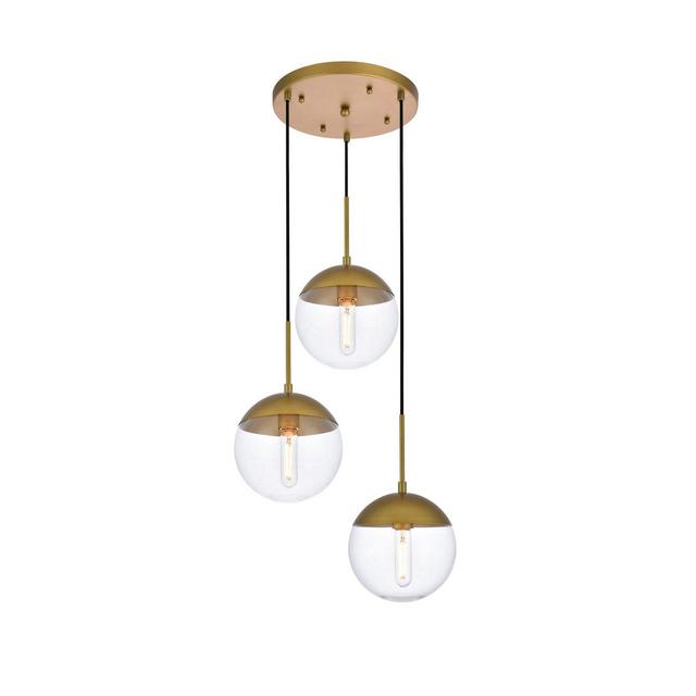 Yearby 3 - Light Kitchen Island Linear Pendant
