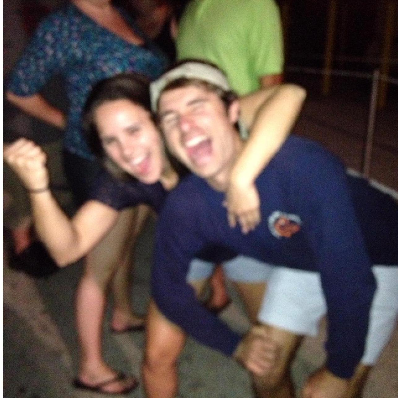 Always making each other laugh