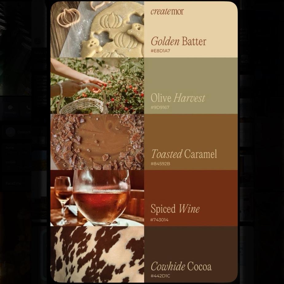 Here is our wedding color palette!
