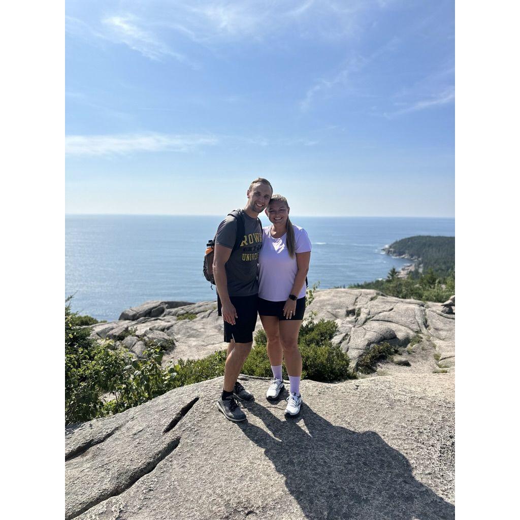 Gorham Mountain Trail, Acadia National Park, Maine.