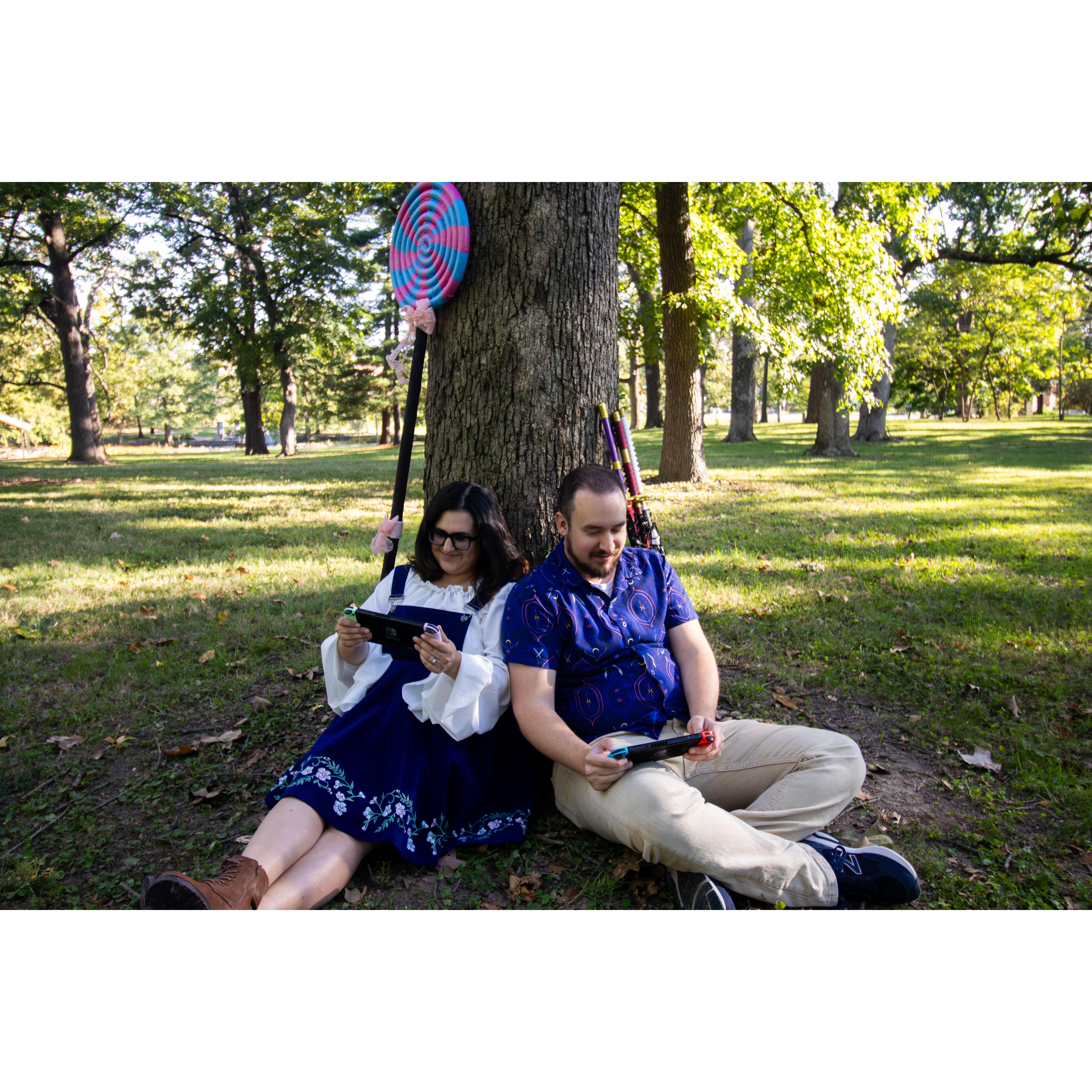 Engagement Photos done by Jess'  cousin Gaby