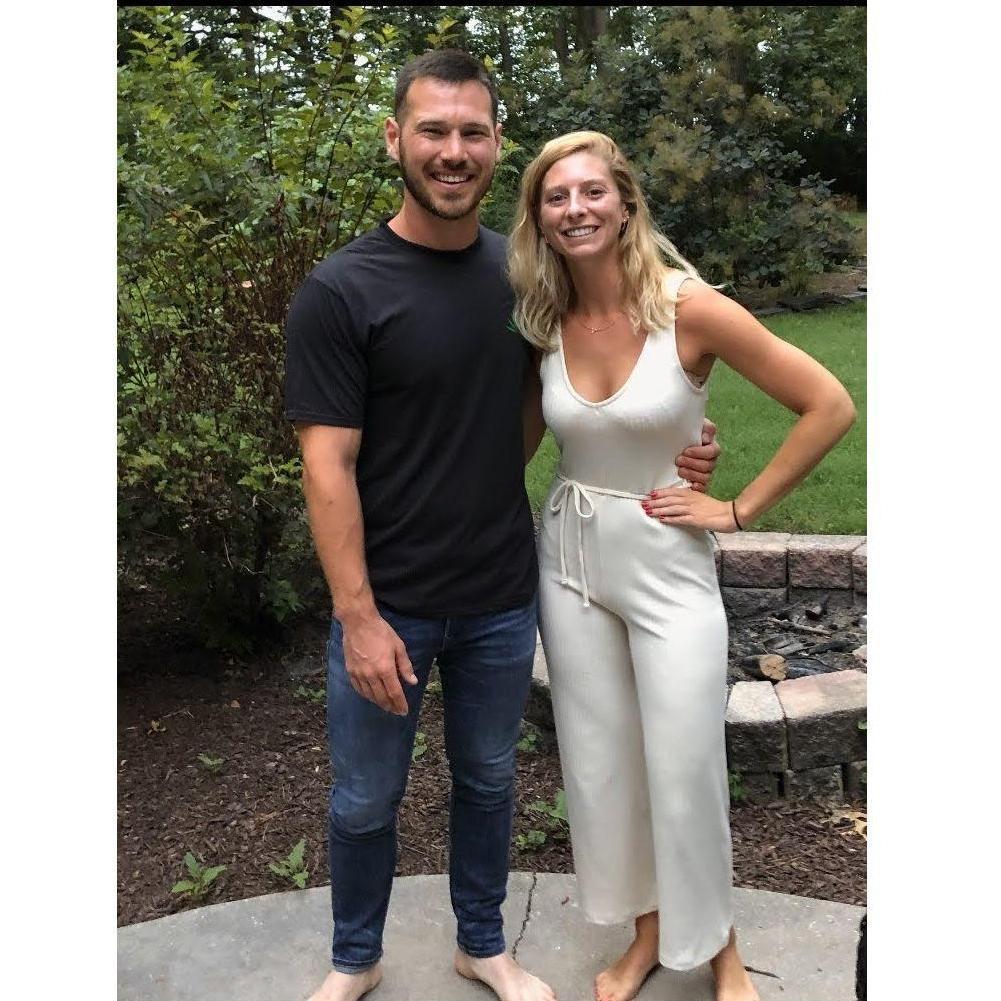 Our first photo together