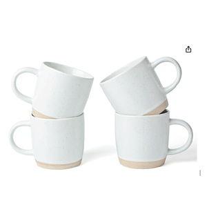 famiware Coffee Mugs for 4 - Milkyway series, White