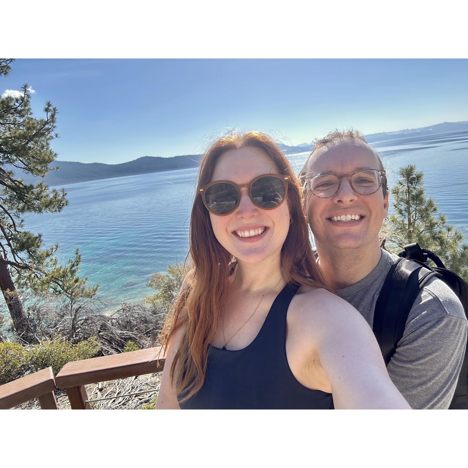 Walk around Lake Tahoe, CA