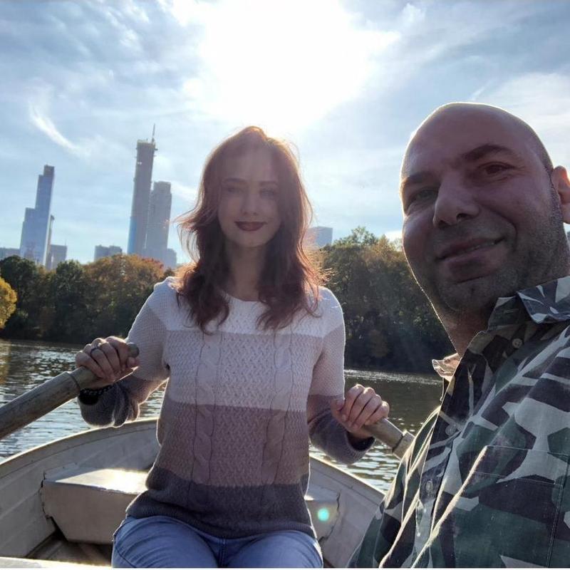 One guy said that Ghassan found the right girlfriend when he saw him drinking beer and me steering a boat😆 New York, November 2018