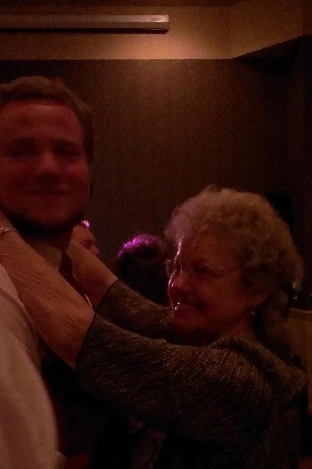 Jacob dancing with his Grandma at his brother’s wedding. In memory of our loving Grandma, Wife, and Mother, Alberta D Secrist.